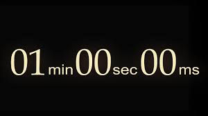 one minute