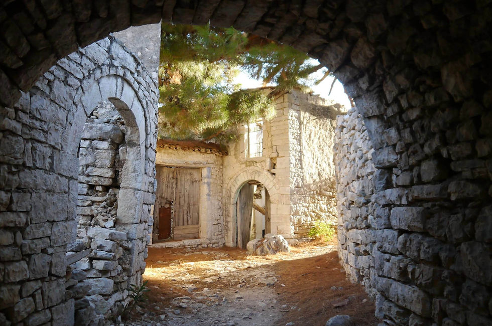 Albanian coastal trail