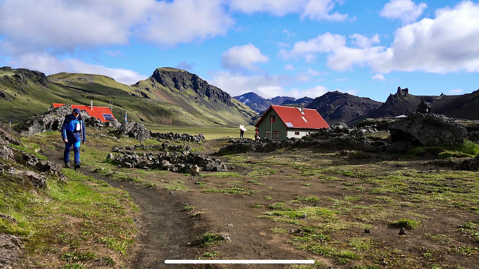 Hütten am Laugavegur Trail