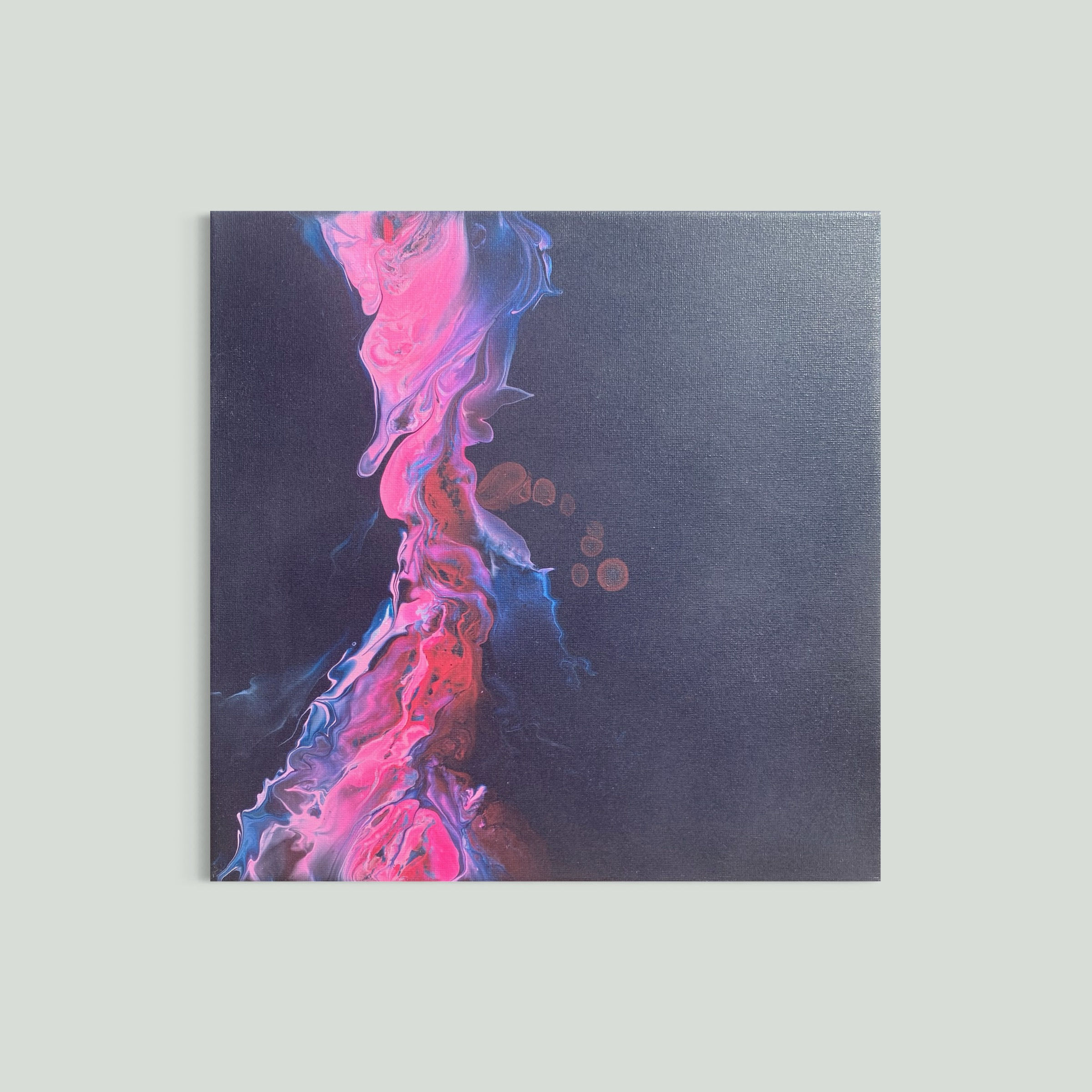 "Seahorse" Original painting 29.5 x 29.5cm