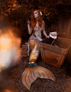 Mermaid Fairytale | Mermaid Editorial | Whimsical Fantasy Photoshoots | Ethereal Portraiture | Fanta