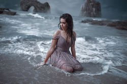 Storytelling Photos | Ocean Editorial Photography | Fashion Photography Beach | Ethereal Portraiture