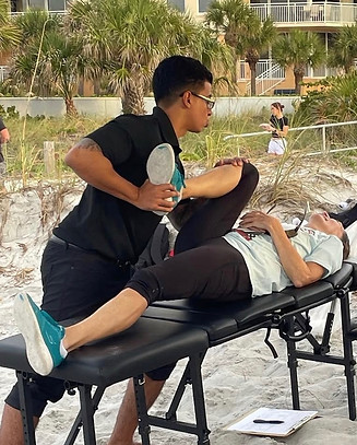 Treating at the Madeira Fighter Fighter event - Legends Never Die 5k, First Line Health Largo , FL - Dr. Kevin Rosario, DC