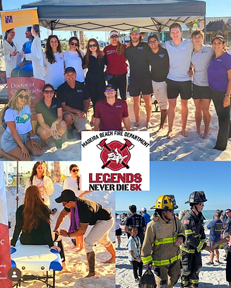 Legends Never Die 5k - Madeira Fire fighter event at First Line Health, Largo FL - Dr. Kevin Rosario, DC