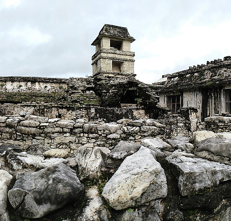 Palenque / Mexiko český průvodce / zájezd do Tikalu