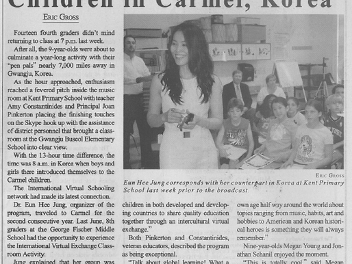 Virtual Schooling Connects Children in Carmel & Korea