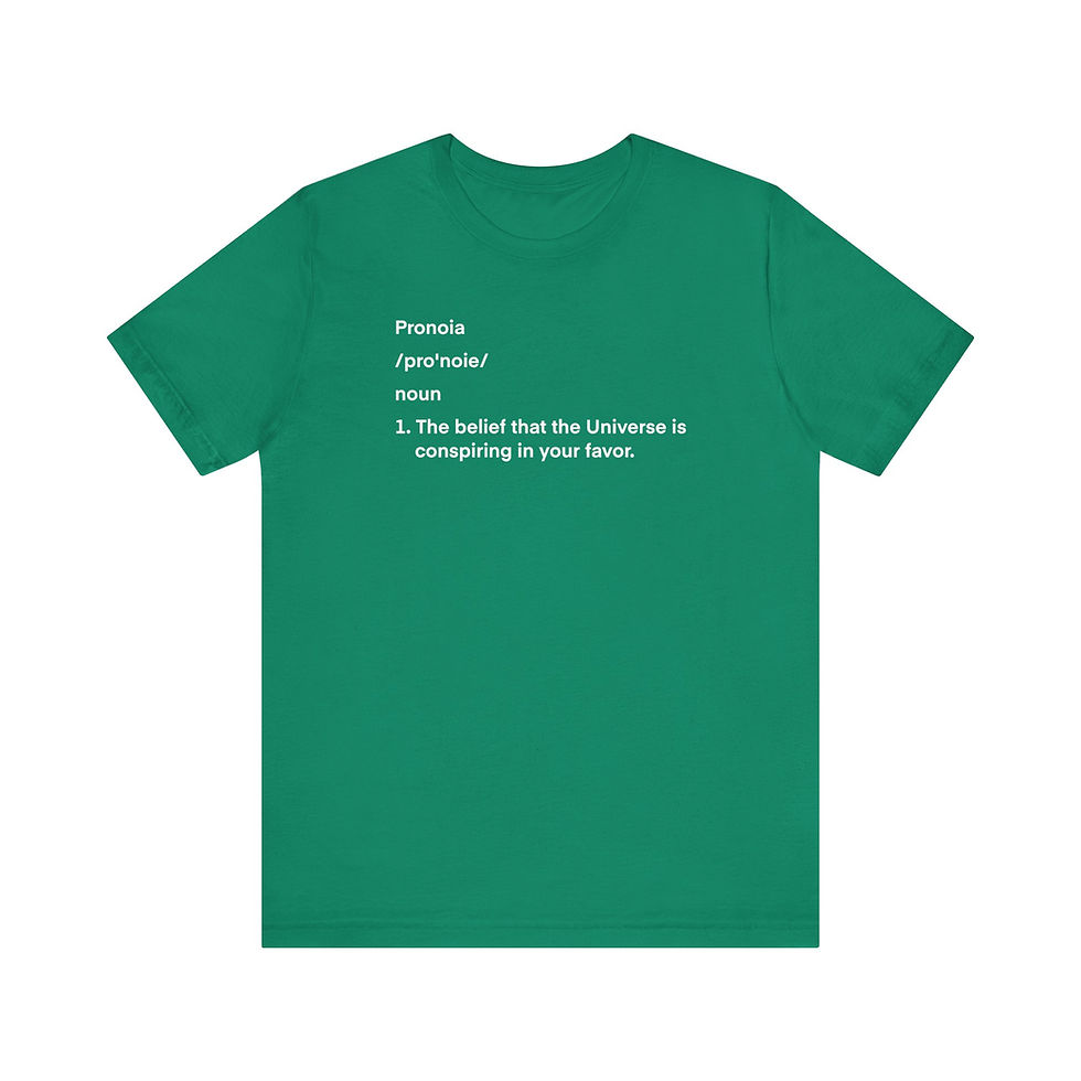 Thumbnail: Pronoia, A Raw-ism - Tee