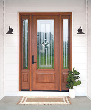 Signet Cherry - Stained American Cherry - Black Trilennium Westcott Lever - Aria Decorativ