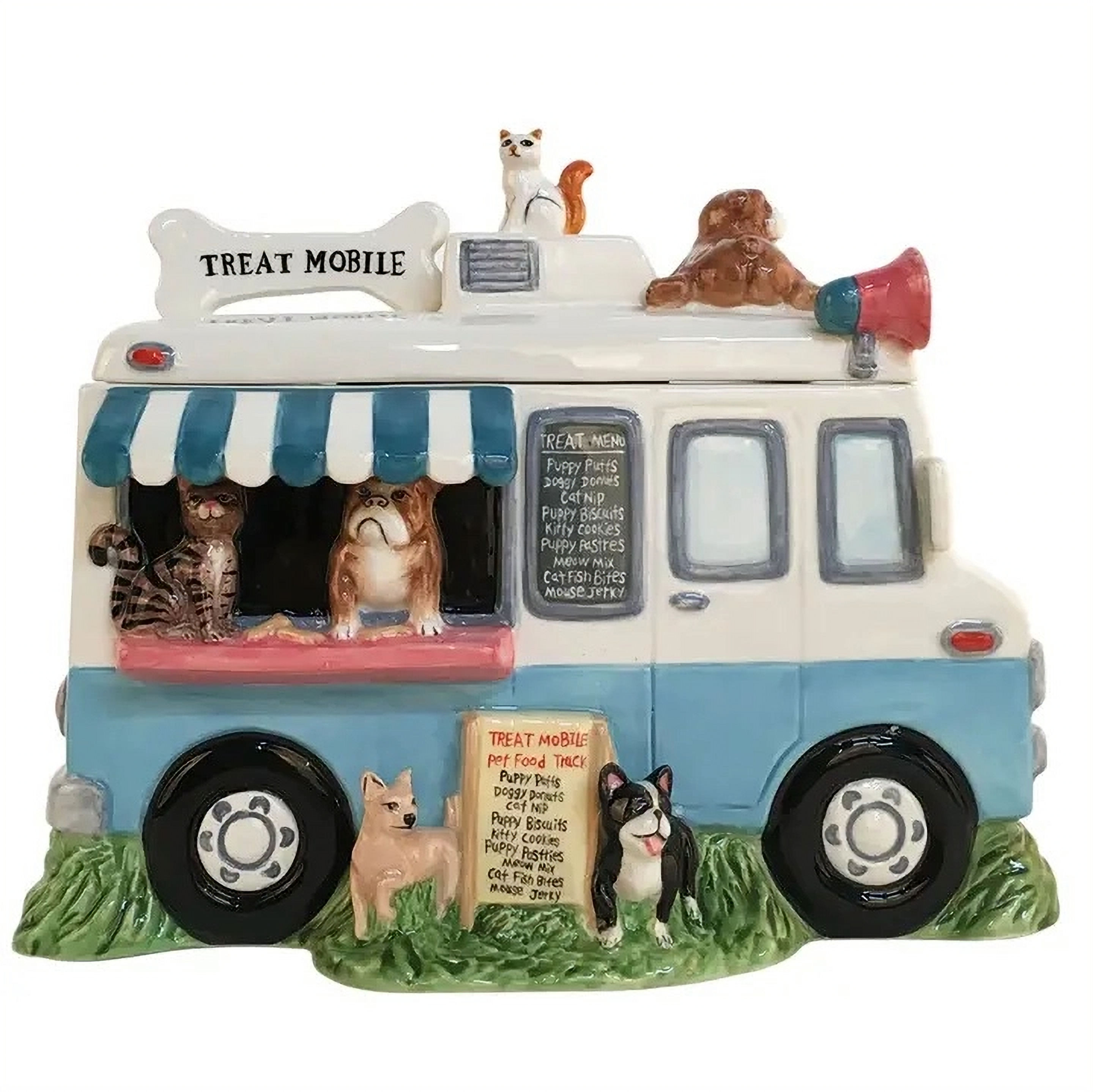 Mobile Pet Food Truck Treat Jar