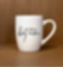 Dog Mom coffee cup from Union Jack Bulldogs & Friends in Union KY. Ceramic mug featuring fun design for dog lovers