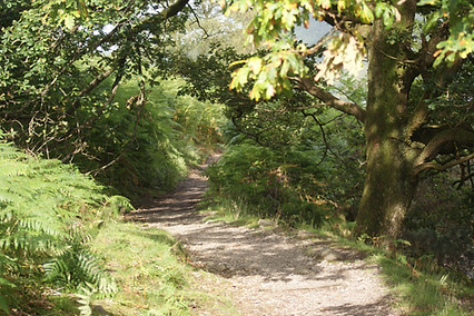 Cumbria Way path