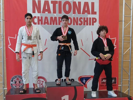 Outstanding Performances at the Canadian Nationals in Brazilian Jiu Jitsu