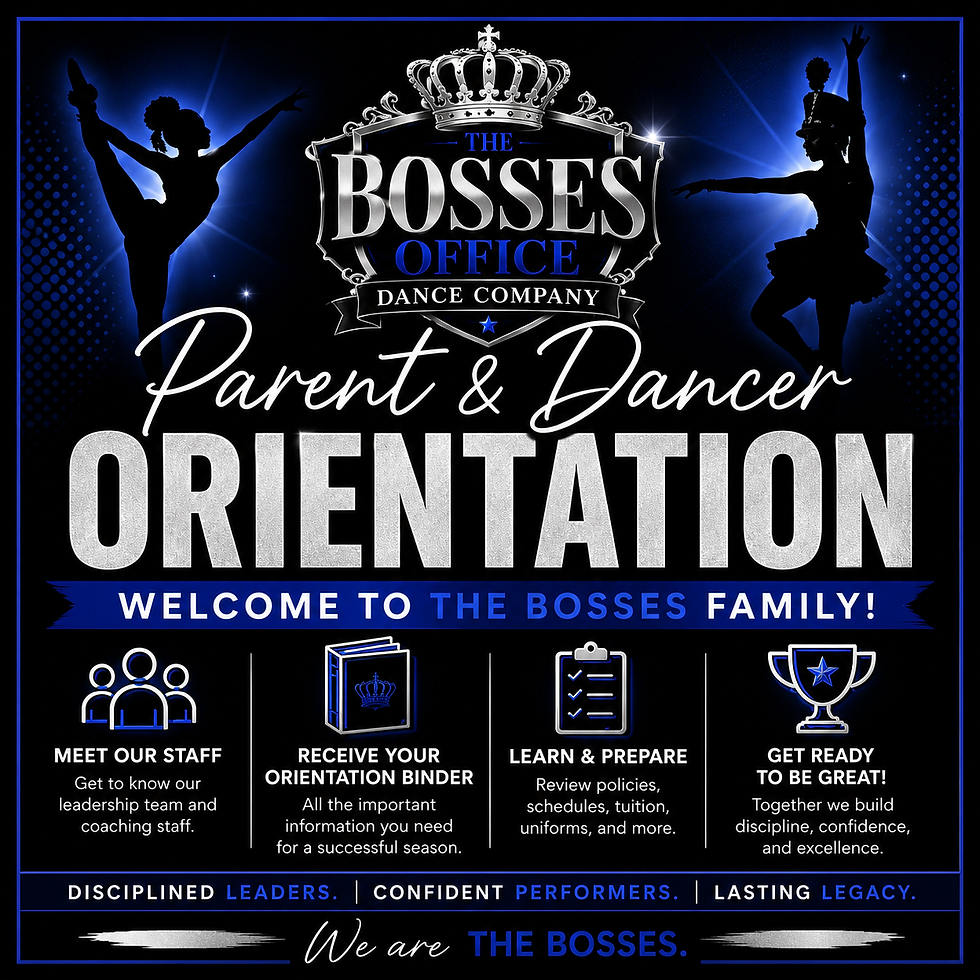 New Parent & Dancer Orientation (RSVP)