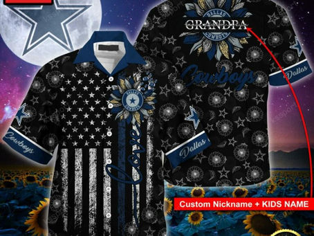 Trendy Dallas Cowboys Hawaiian Shirt for Football Fans