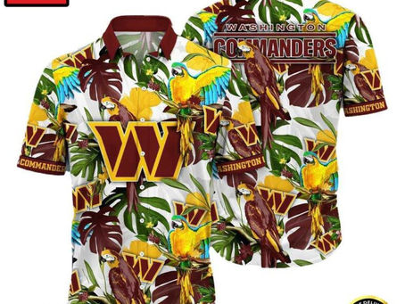 Commanders Hawaiian Shirt – Perfect for Game Day & More