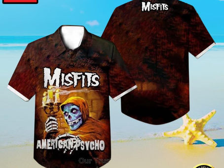 Misfits Band American Psycho Album Hawaiian Shirt