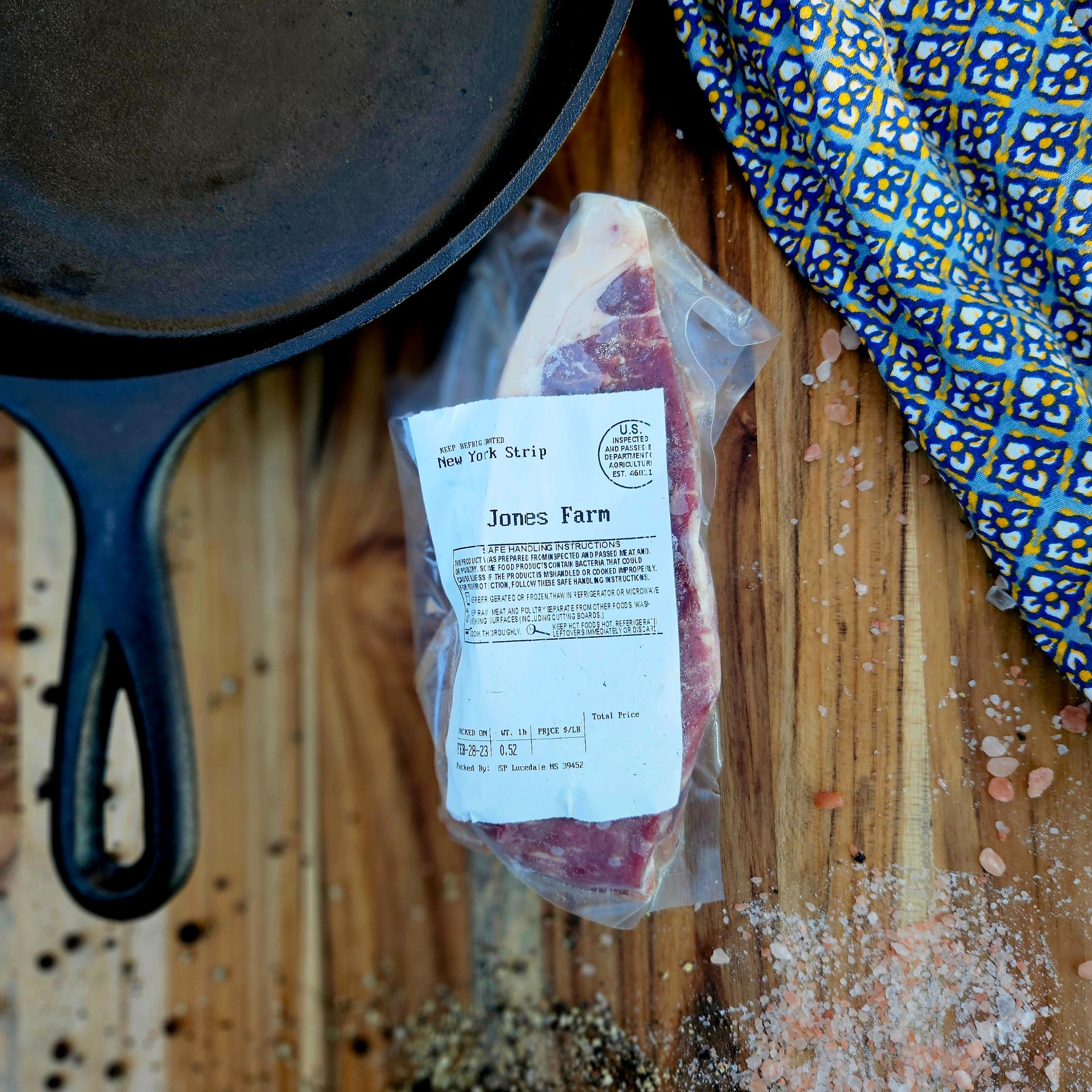 Jones Farm New York Strip Steak