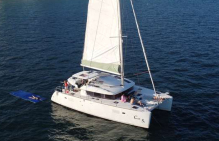 Cat 5-1 catamaran charter Fort Lauderdale