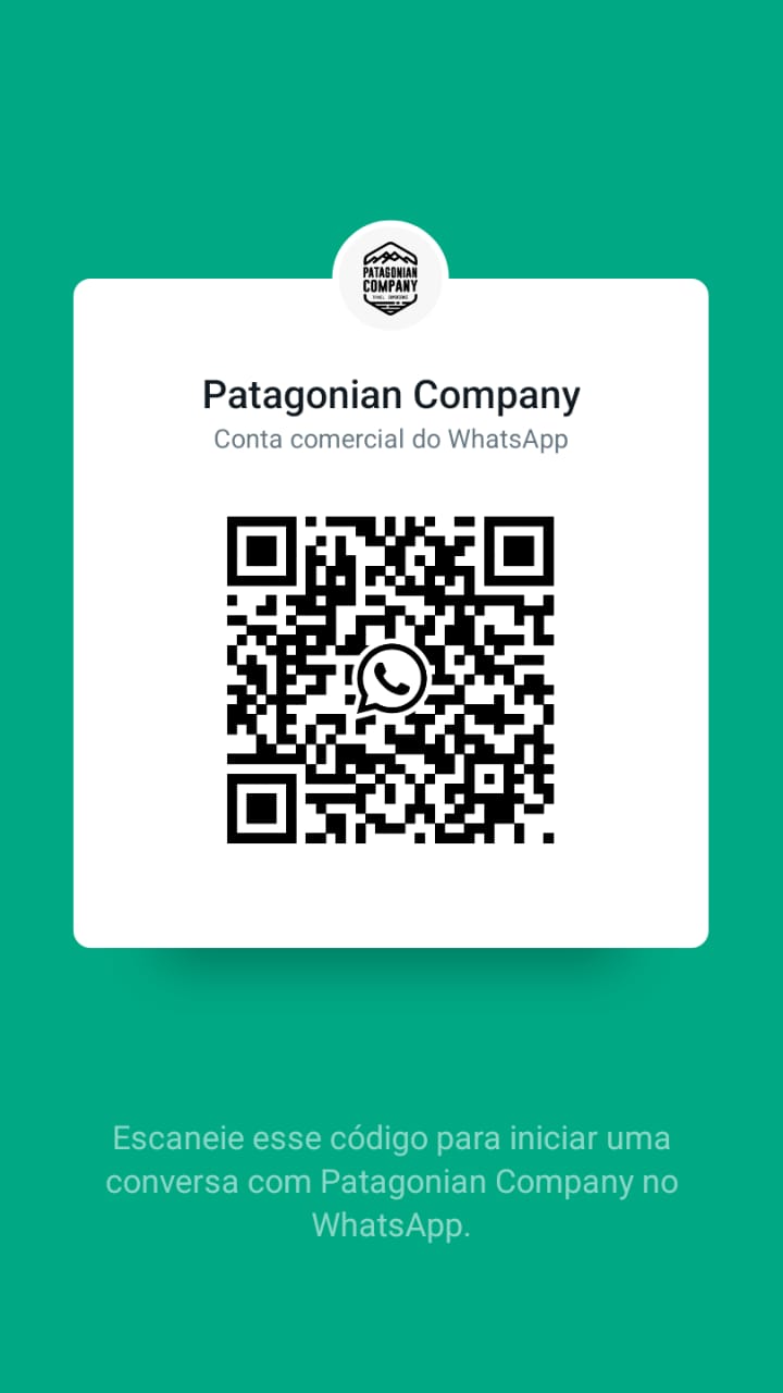 Qr code para o Whatsapp da Patagonian Company