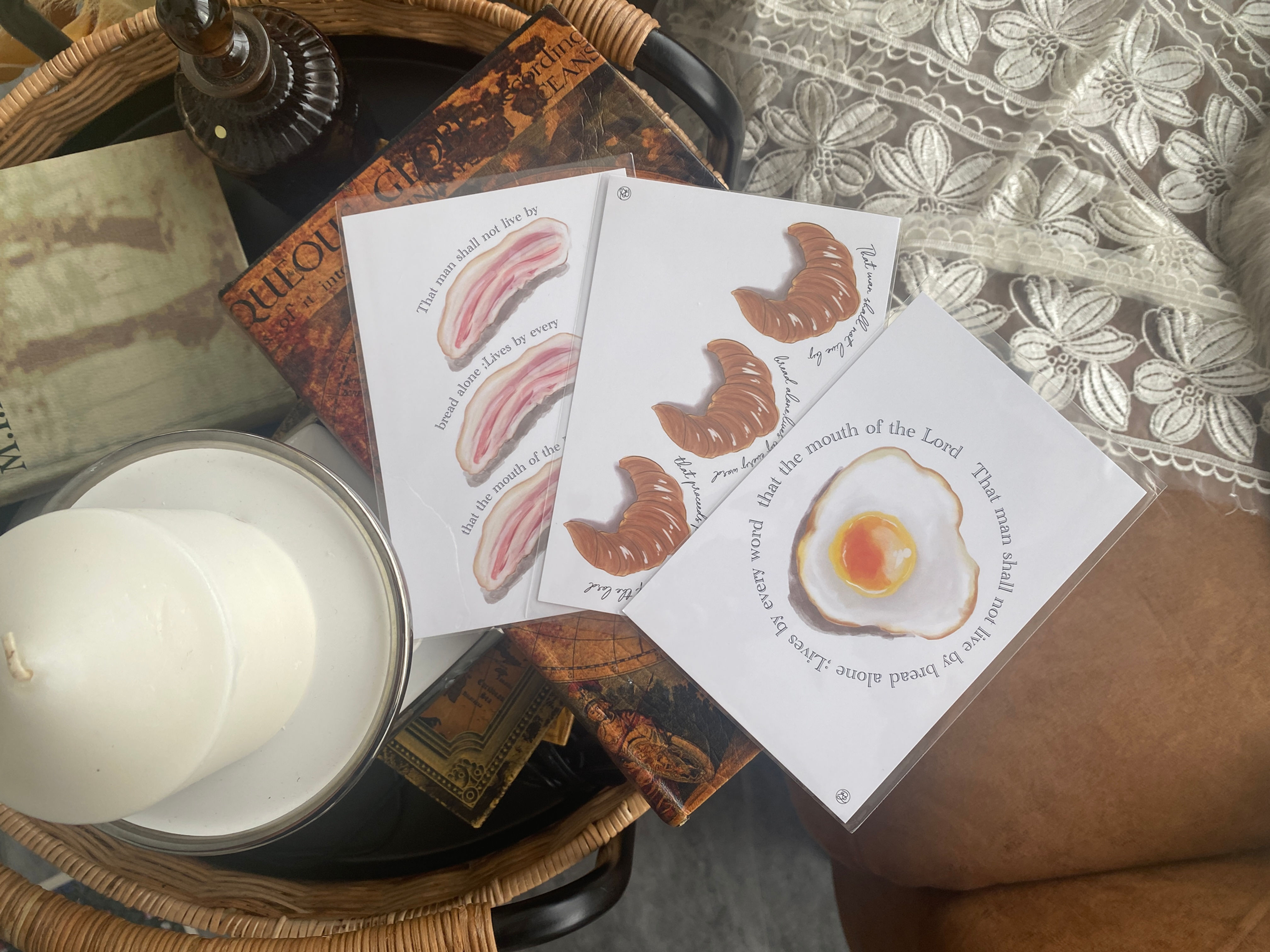 [Postcard]Rujieイラスト 3枚セット