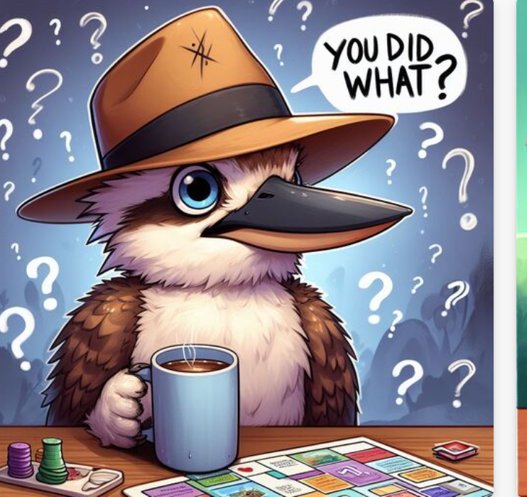 cartoon team building - you did what?