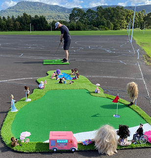 barbie Mini Golf Hole