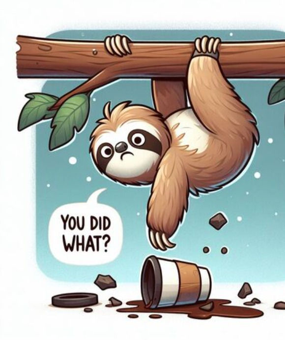 cartoon team building - you did what?
