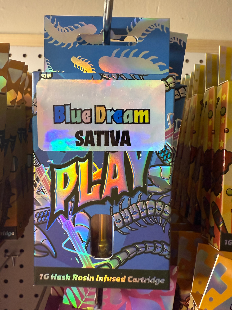 Thumbnail: Hash Rosin Infused PLAY Carts 1g