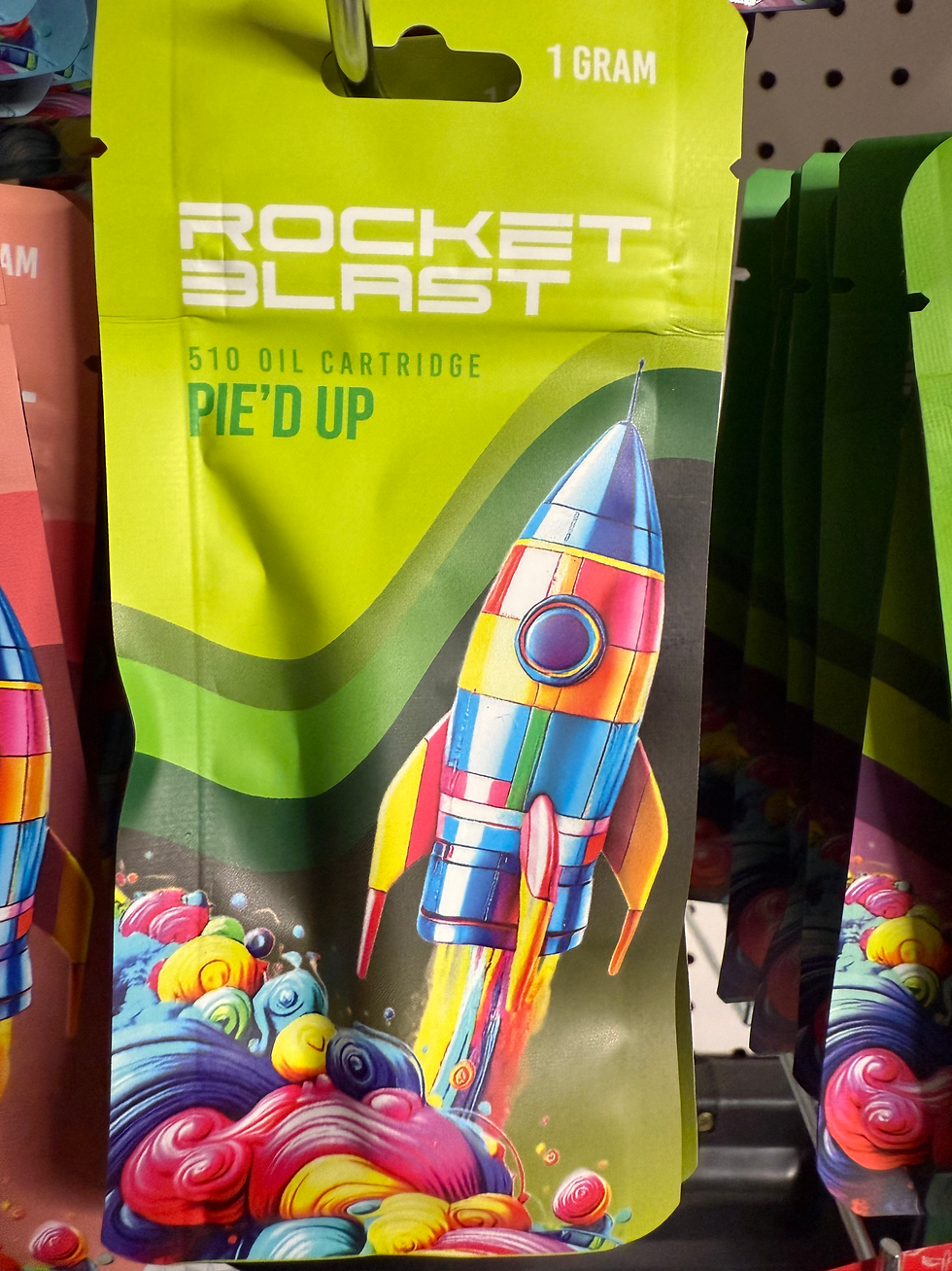 Thumbnail: Rocket Blast 1g Vape Cart