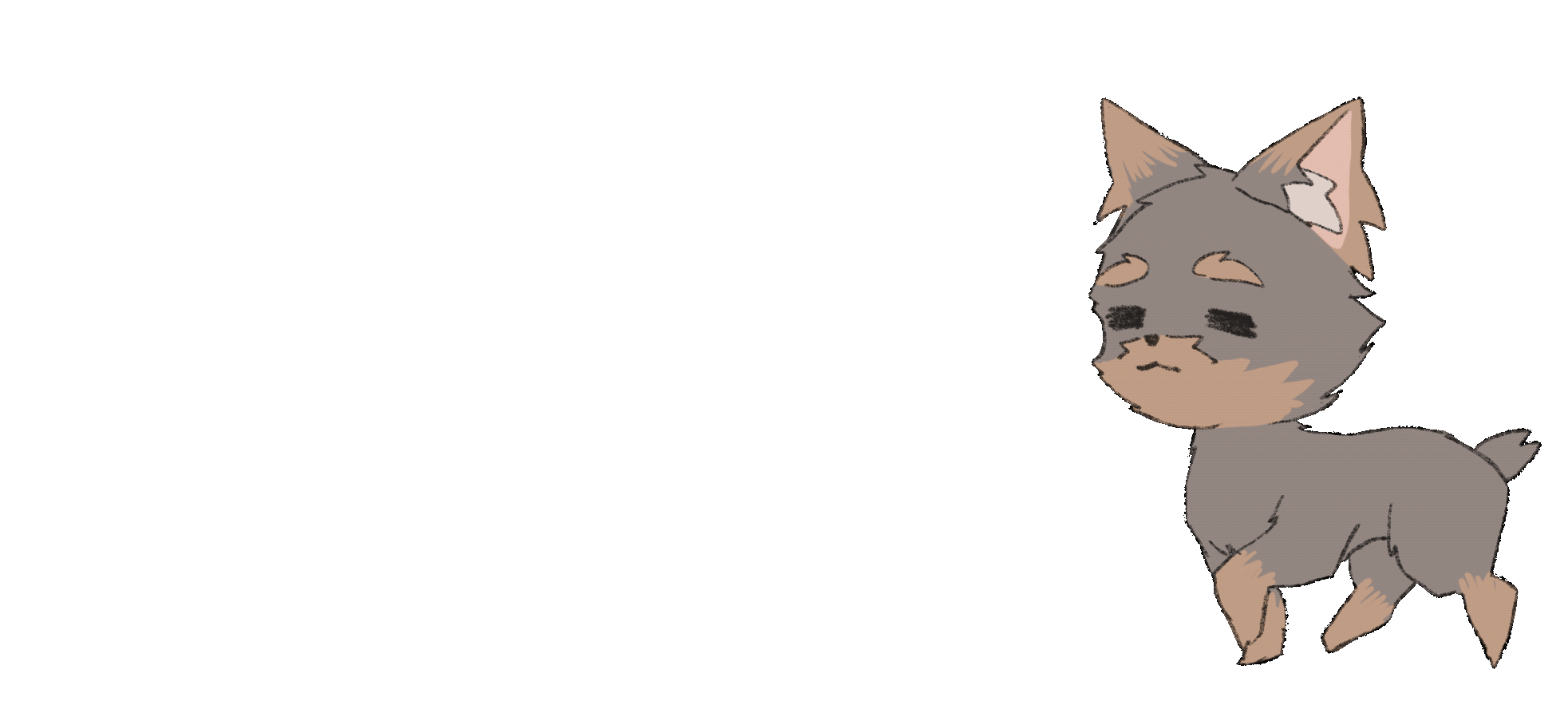 ぴょんぴょんヨーキー.gif