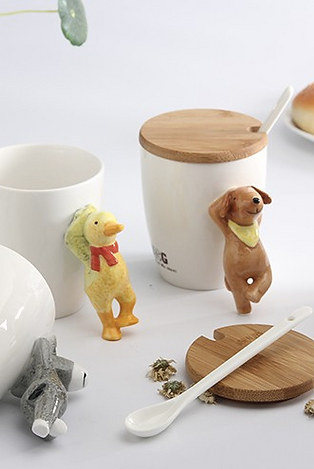 3D animal mug