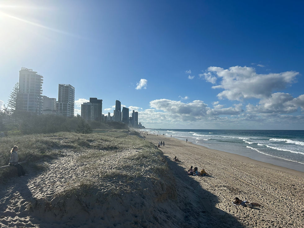 爽やかな海岸線