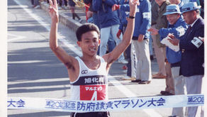 安里俊光コーチのレースフィニッシュ