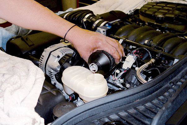 Brake system service