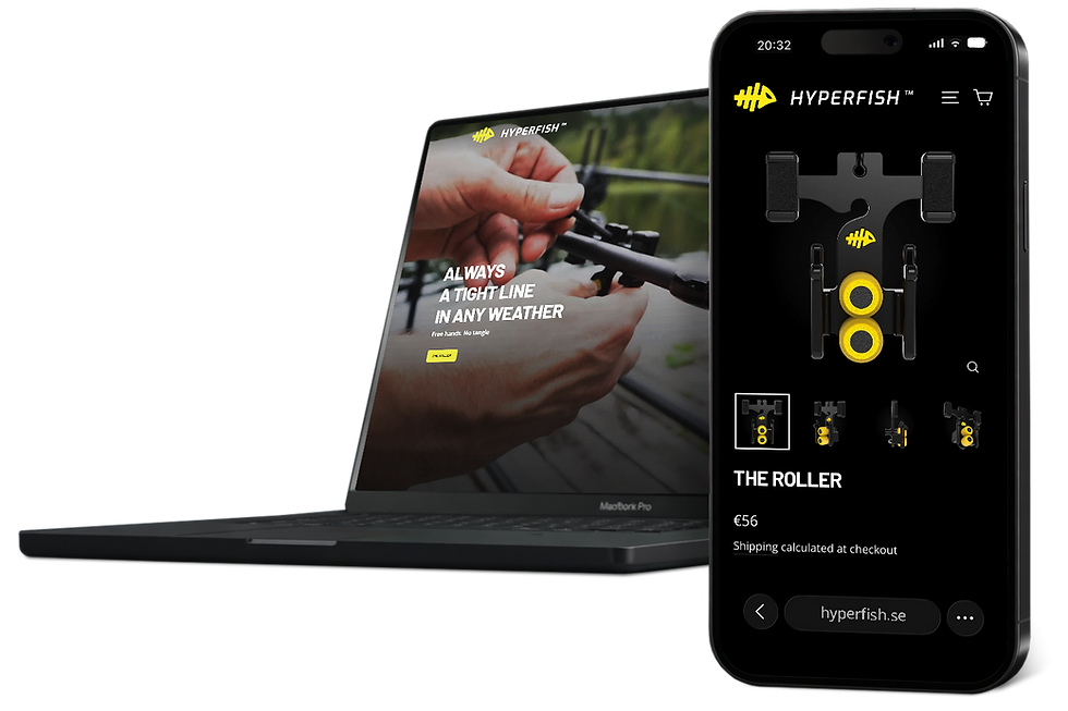 phone and laptop hyperfish 6