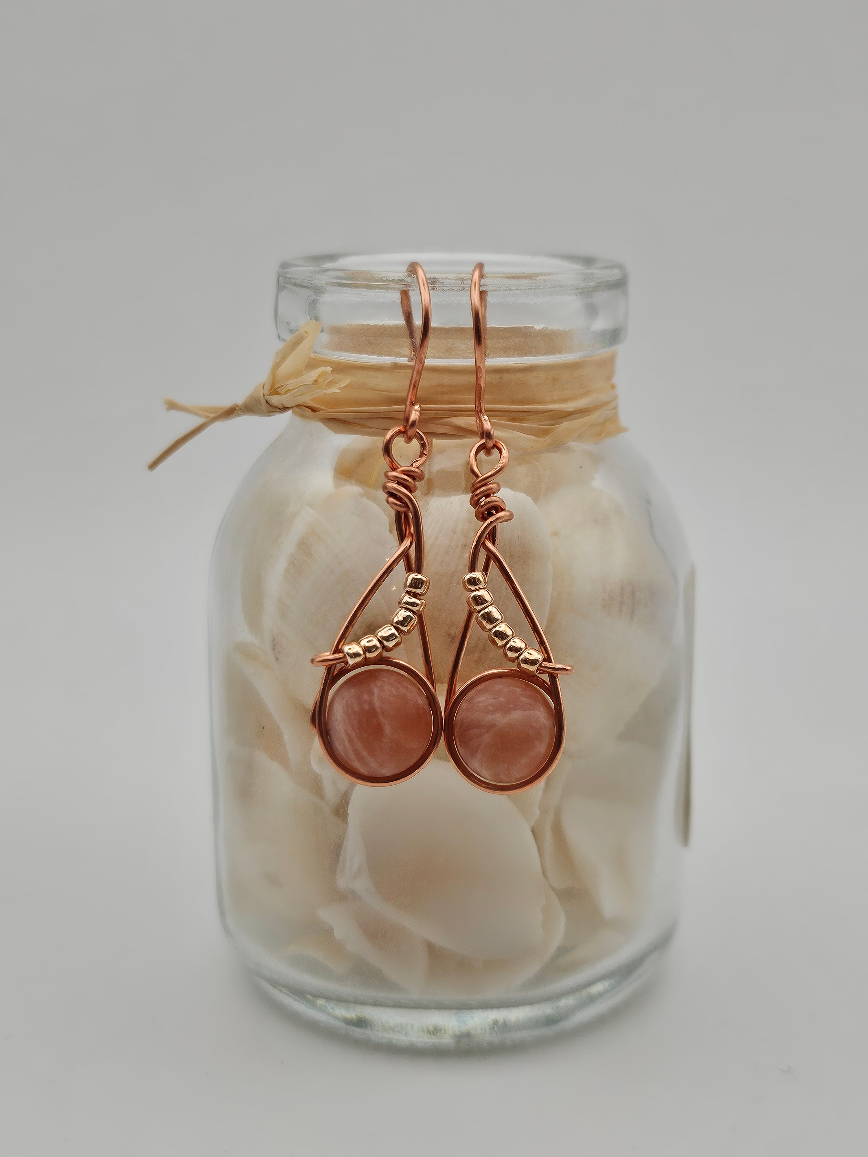 Solara Grace Drop Earrings - Moonstone 