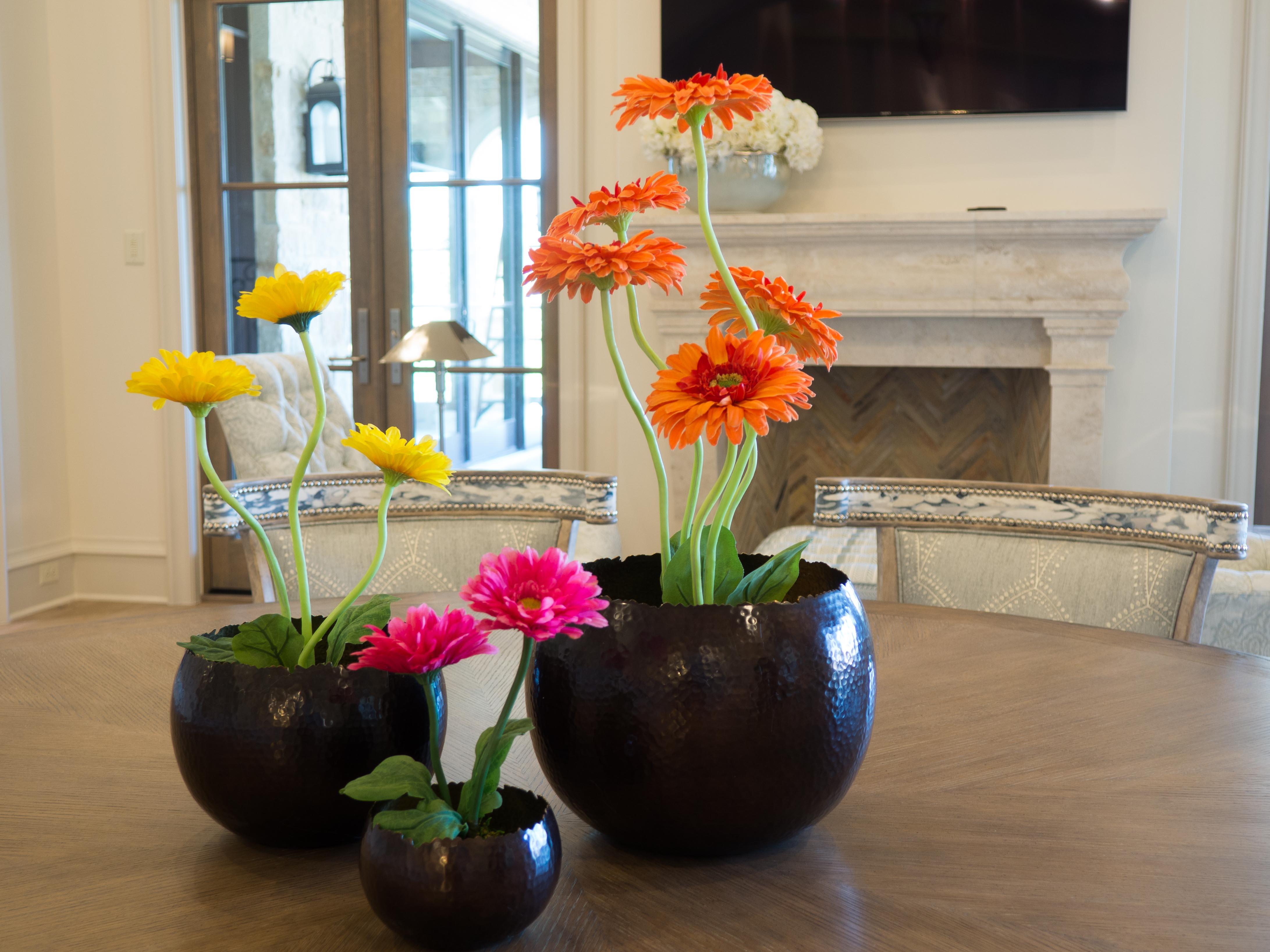 Spring Flowers in Kitchen