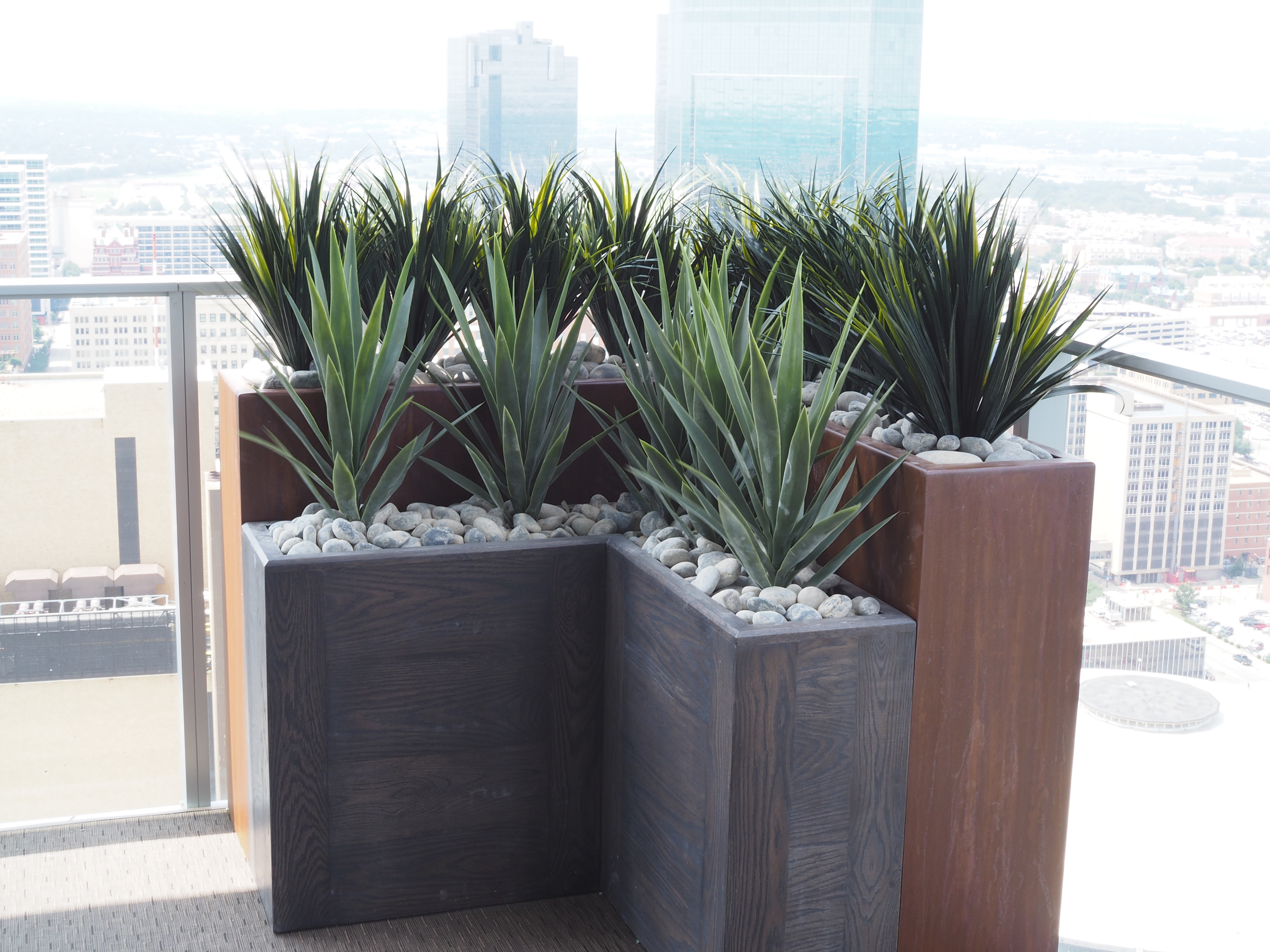 UV rated Agave and wheat grass