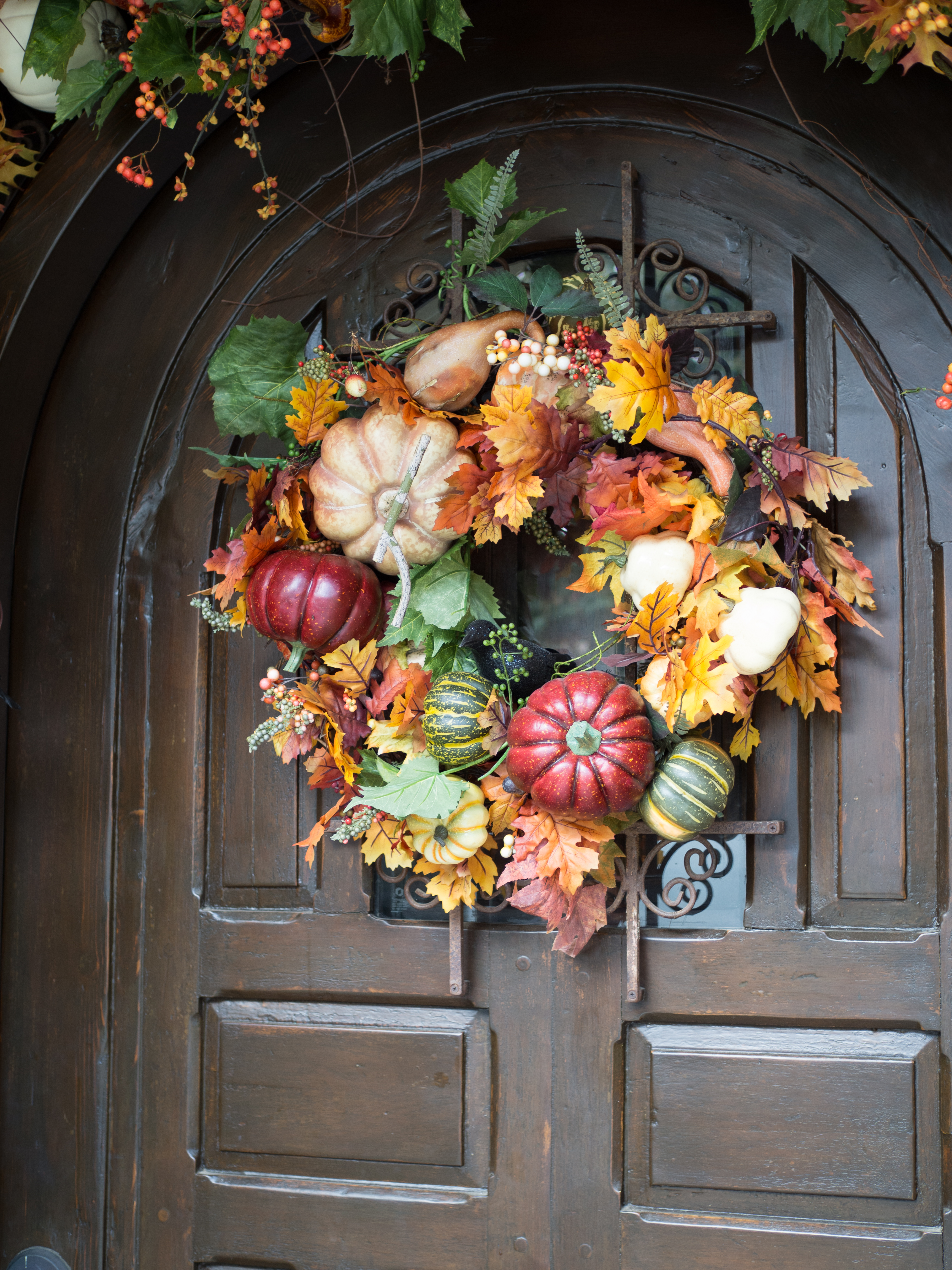 Harvest Front Door Decor