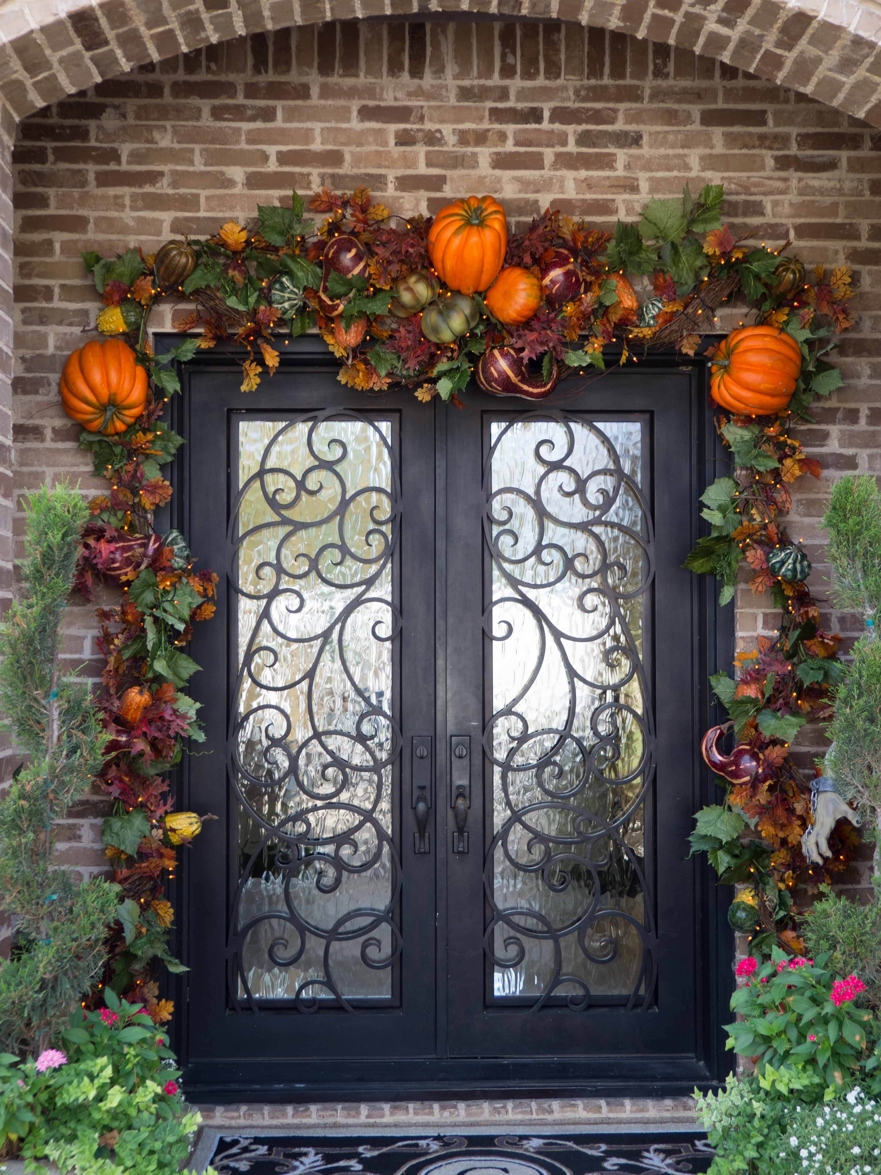 Harvest Front Door Decor