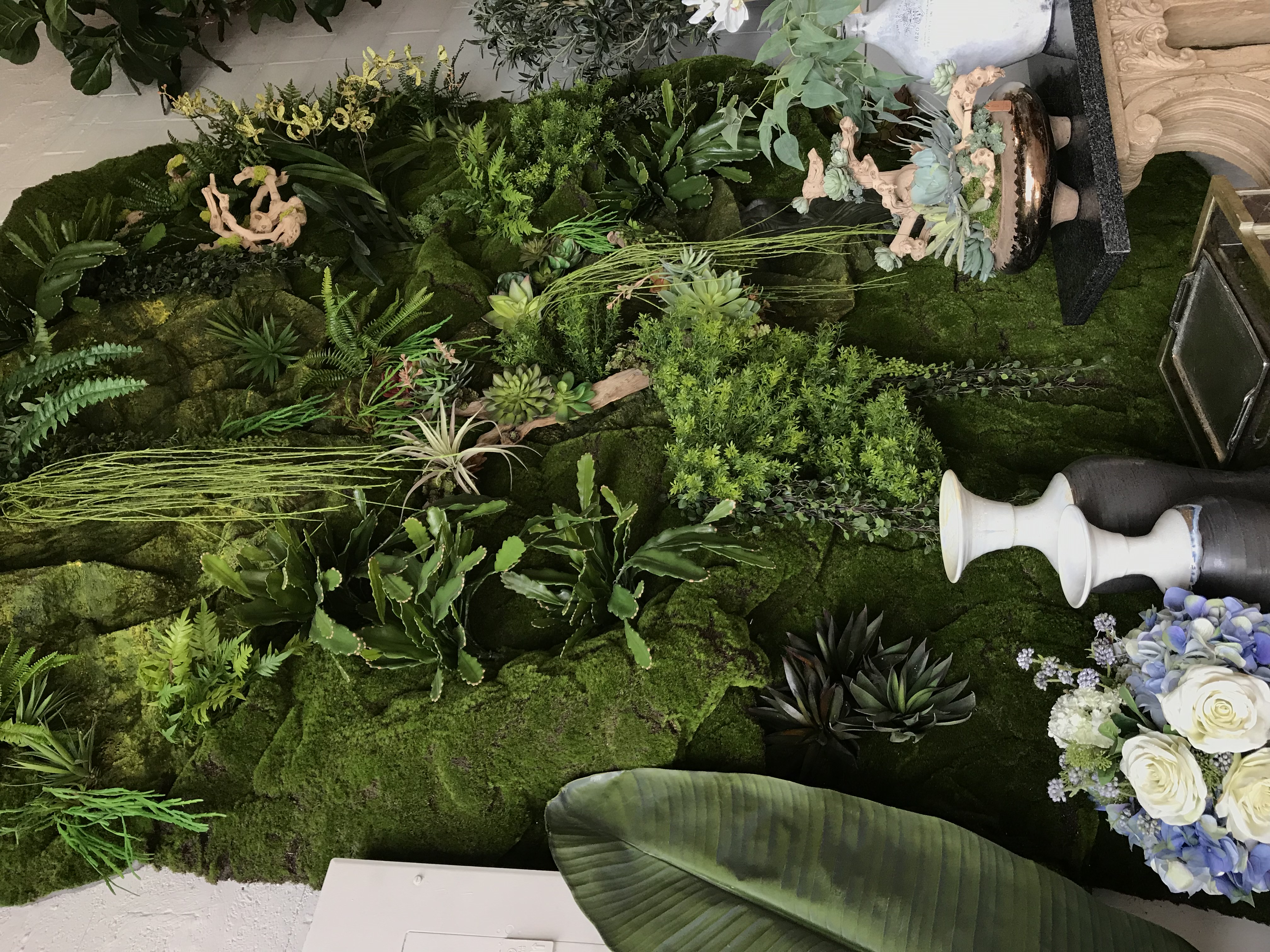 Preserved Moss Wall