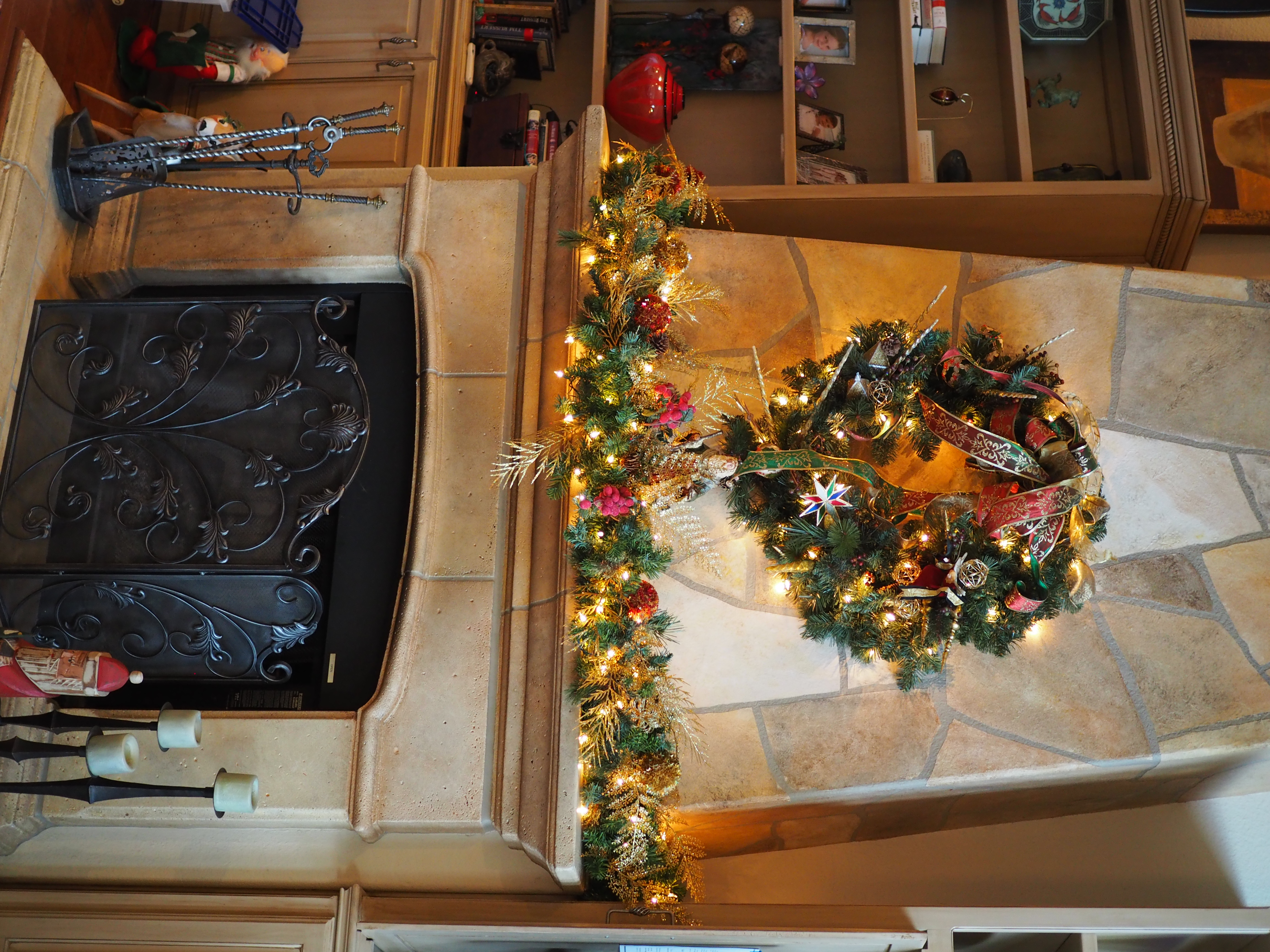 Wreath and Mantle Garland