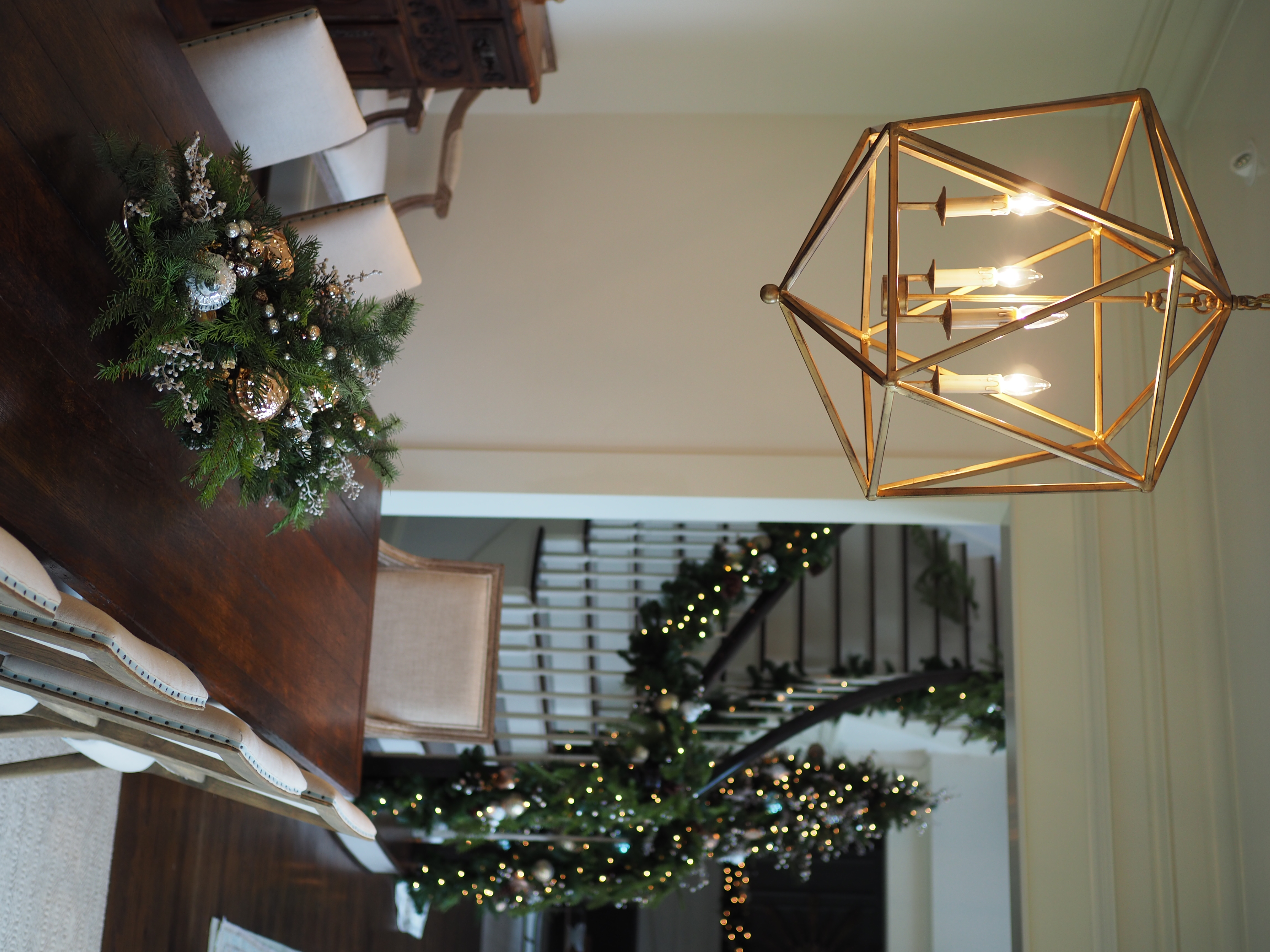 Centerpiece and Stairway Garland