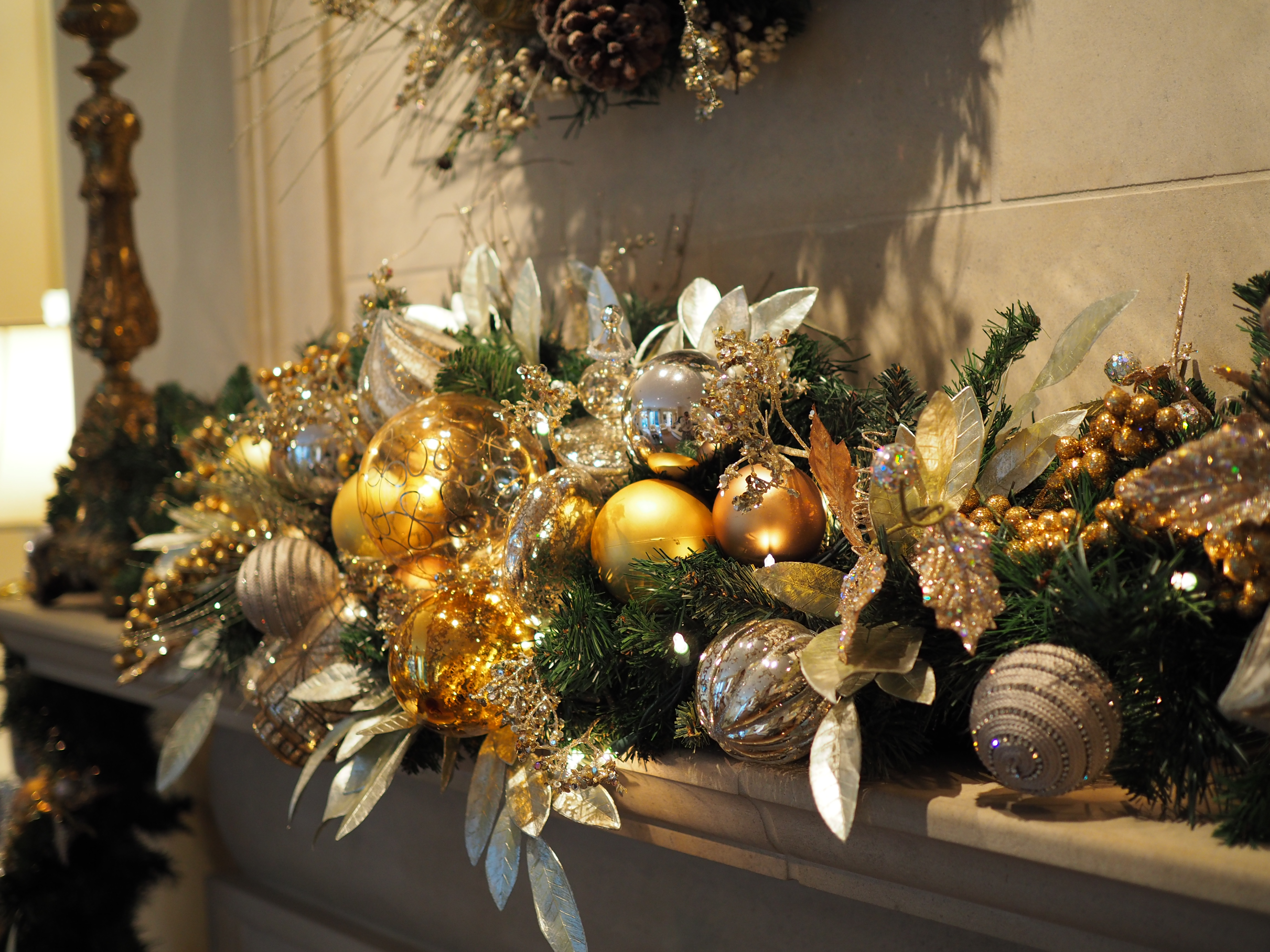 Detail of Mantle Garland