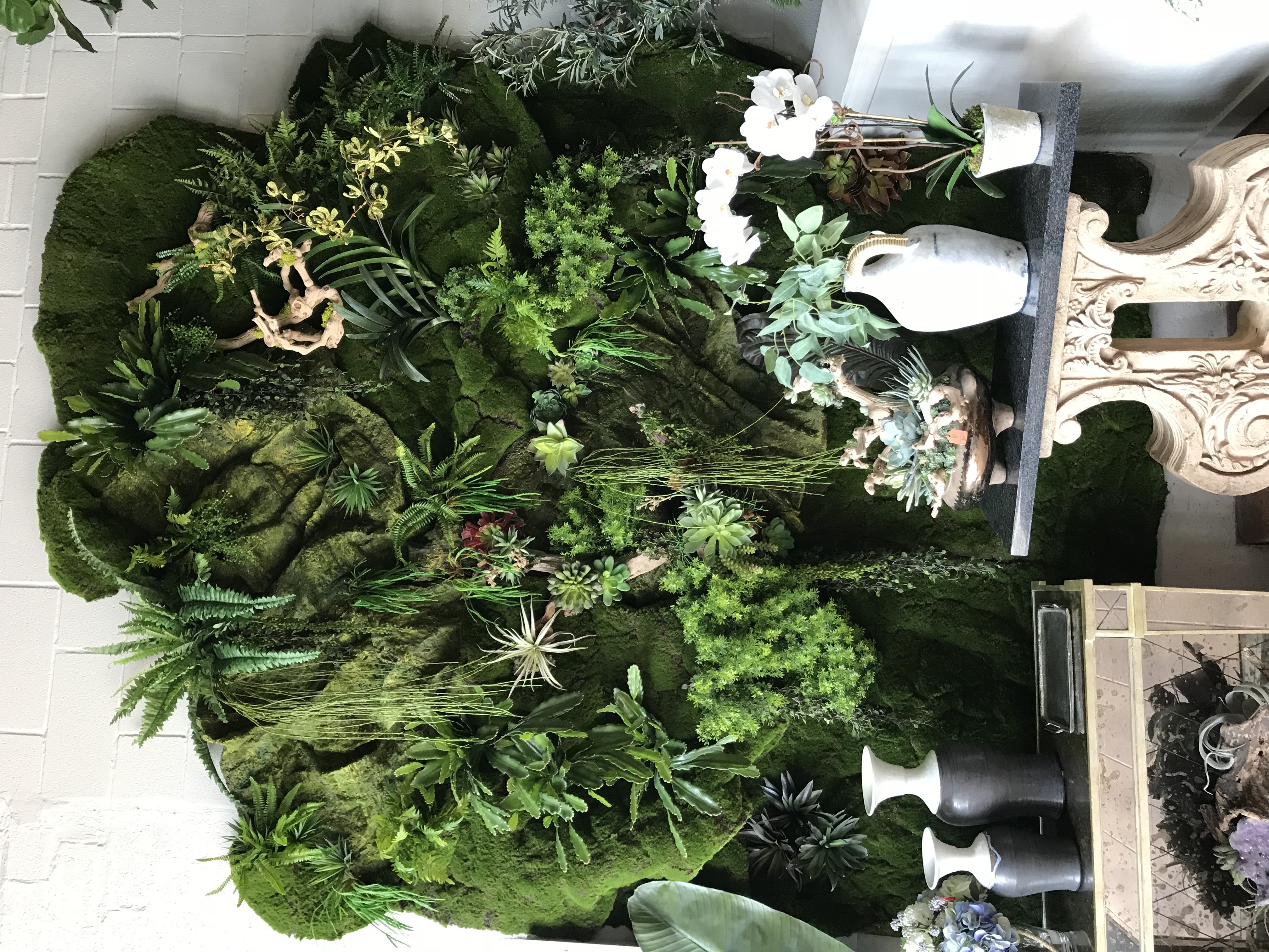 Preserved Moss Wall