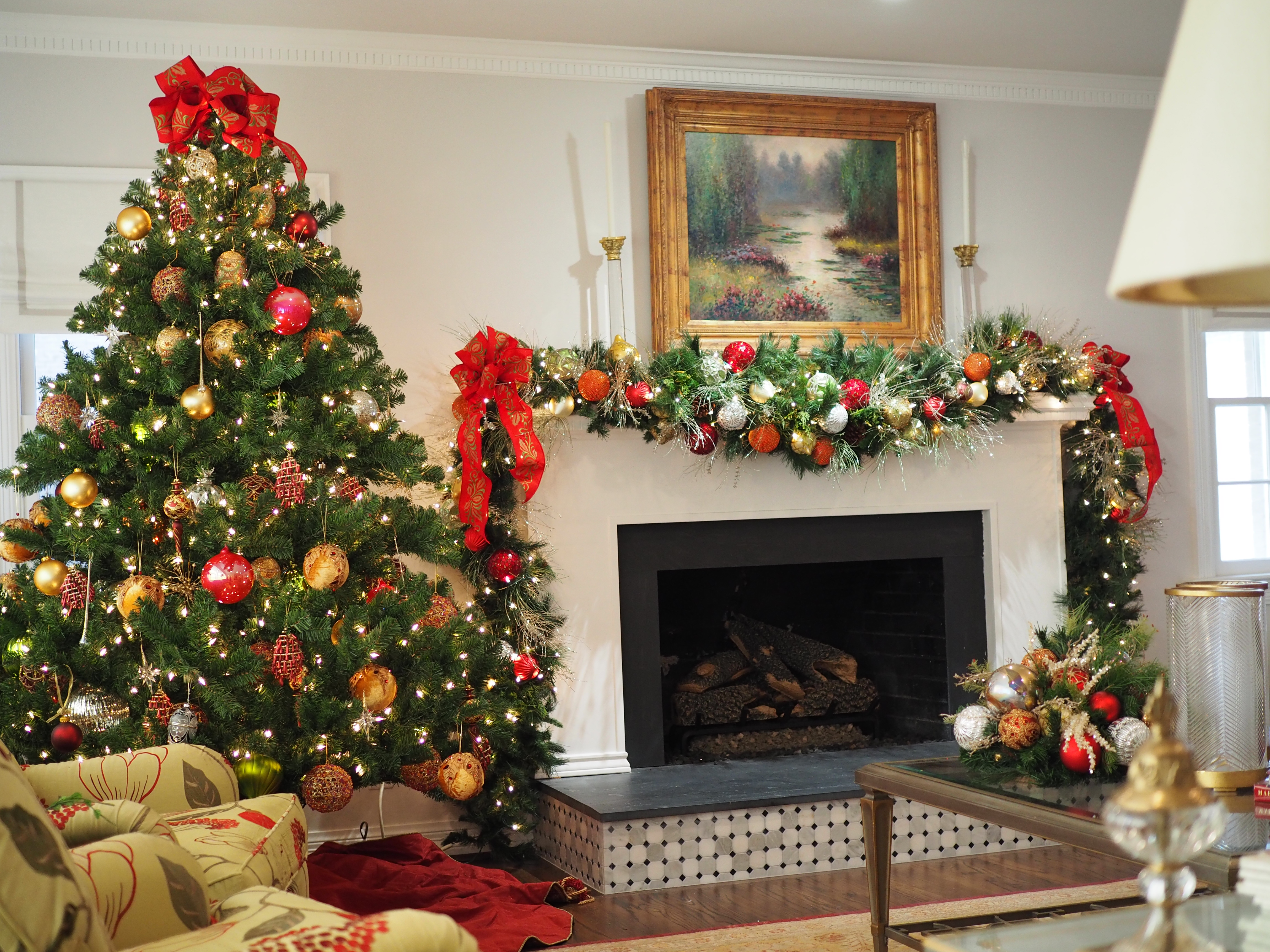 Tree and Mantle Garland