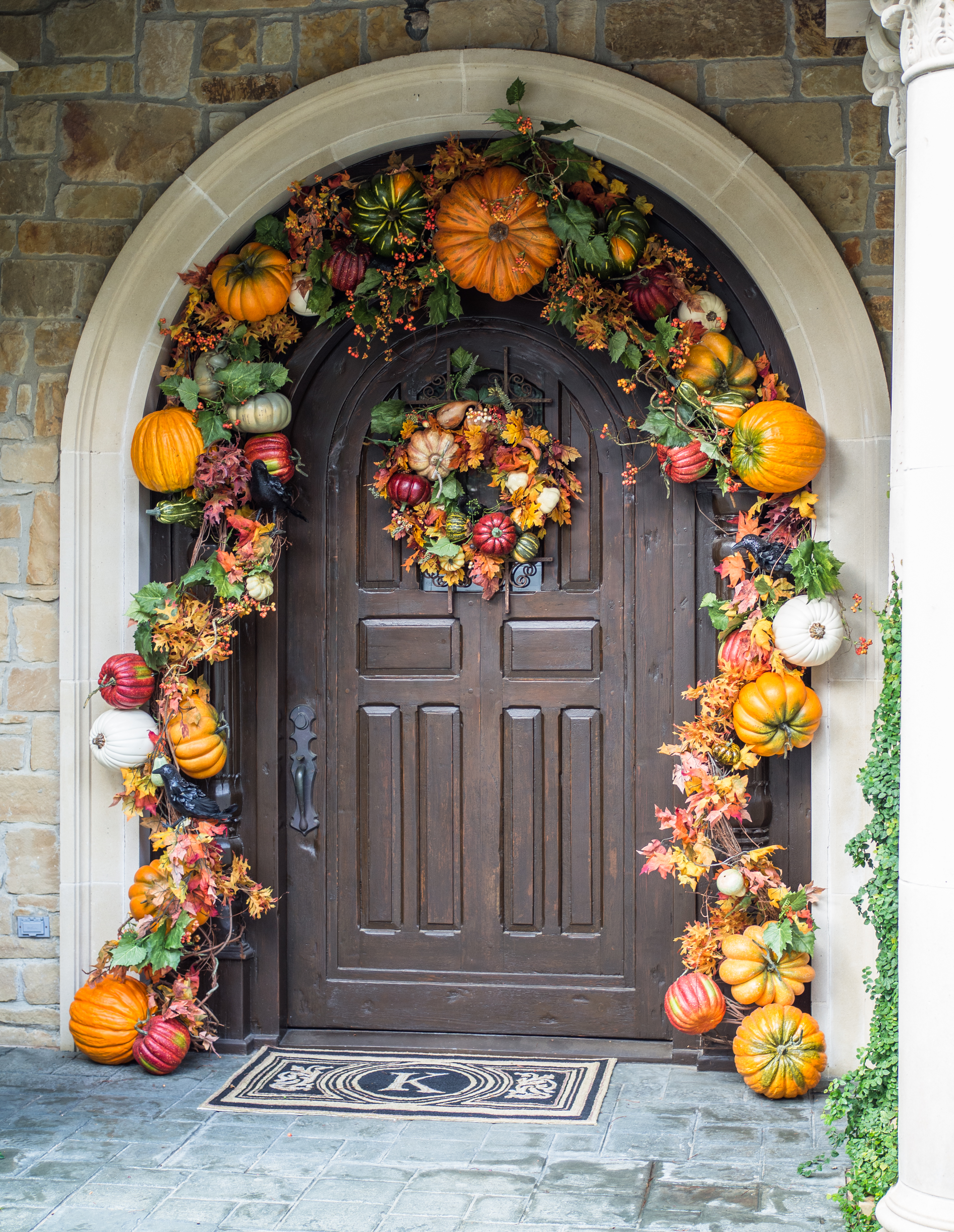 Harvest Front Door Decor