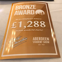 Student Charities Grant Award