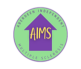 our logo arrow pointing upward AIMS