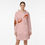 Thumbnail: Women’s Hoodie Dress With Fleece